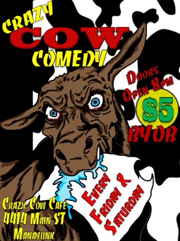 Event Crazy Cow Comedy Club