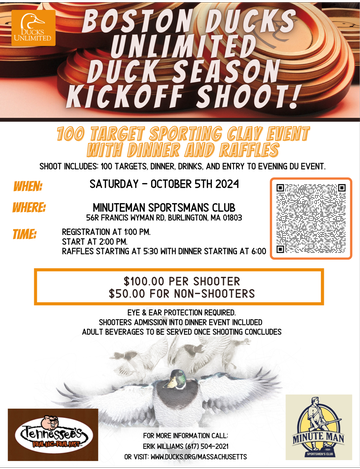 Event Duck Season Kickoff Shoot