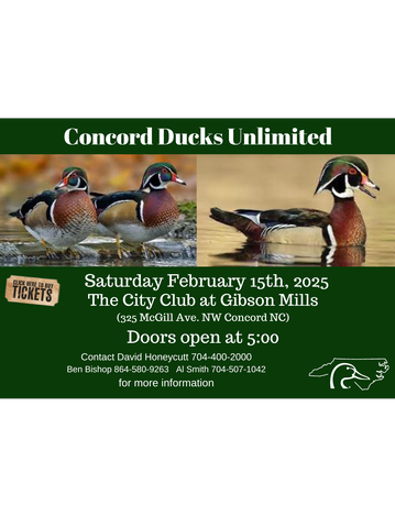 Event Concord Ducks Unlimited Banquet