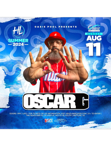 Event Oscar G Live At Oasis Pool & Day Club