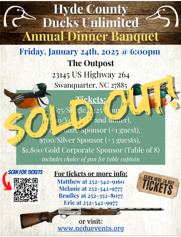 Event Hyde County Banquet - SOLD OUT!