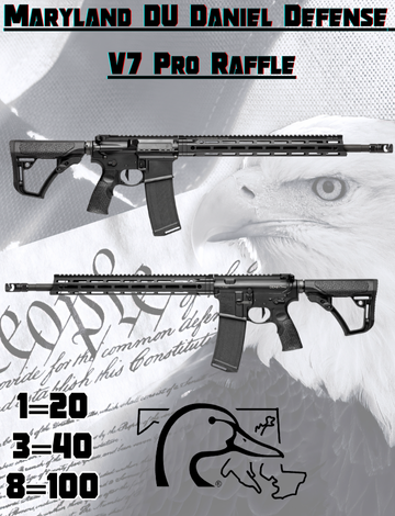 Event Maryland DU Daniel Defense Pro Raffle