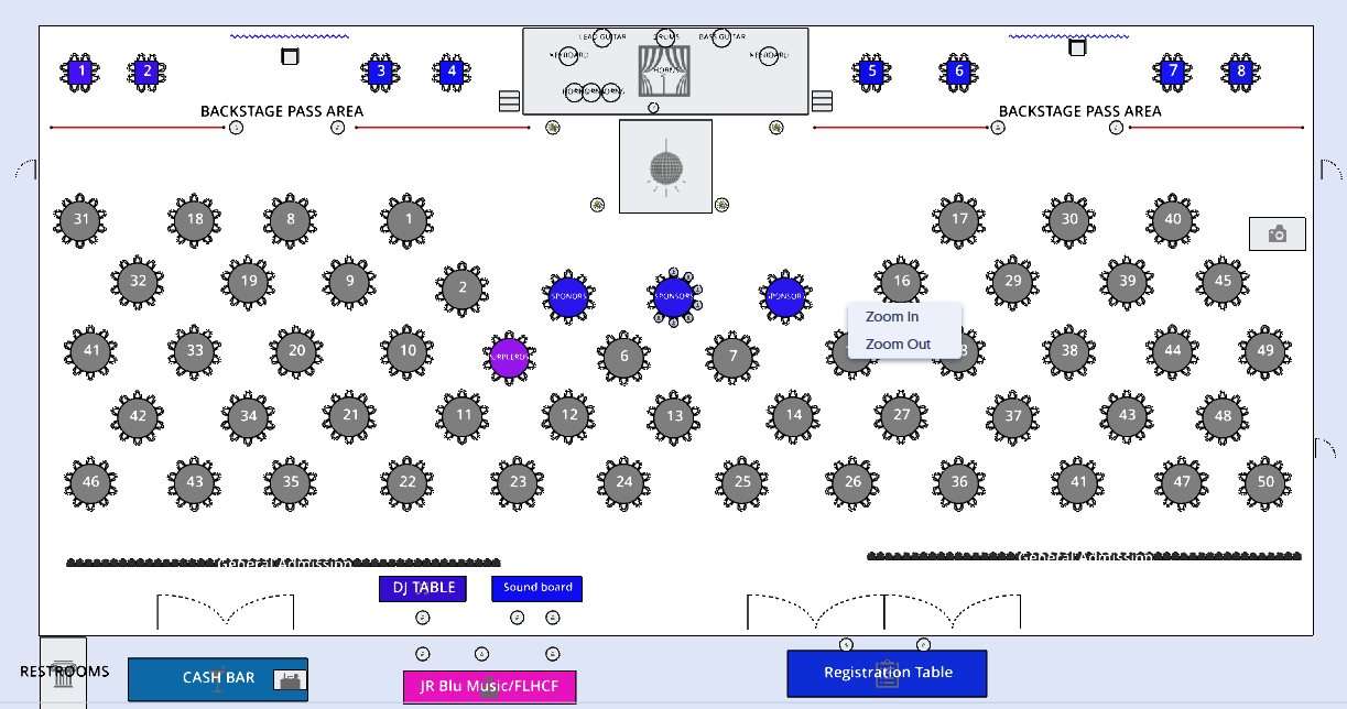 Venue Layout