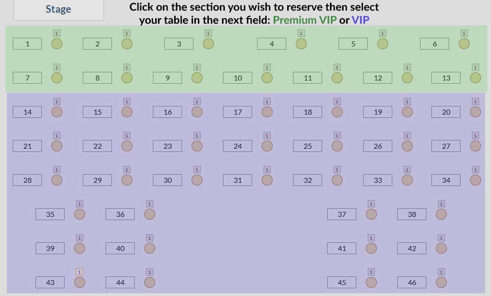 Venue Layout