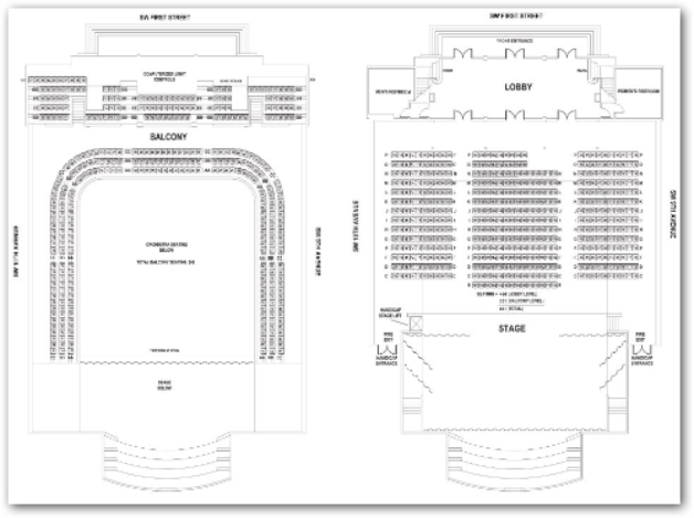 Manuel Artime Theater Seating Chart